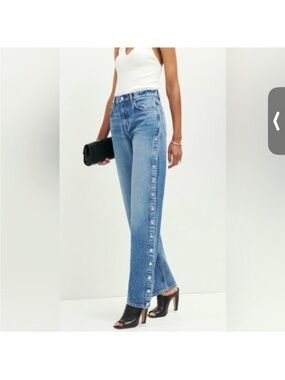 Reformation Colorado Snap-Trim Val Jeans